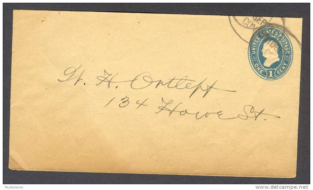 United States Postal Stationery Ganzsache Entier US Postage 1 Cent Benjamin Franklin - ...-1900