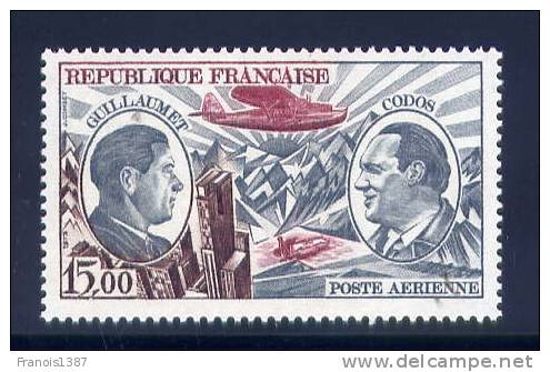 FRANCE Poste Aérienne N° 48 ** - Guillaumet Et Codos - 1960-.... Neufs