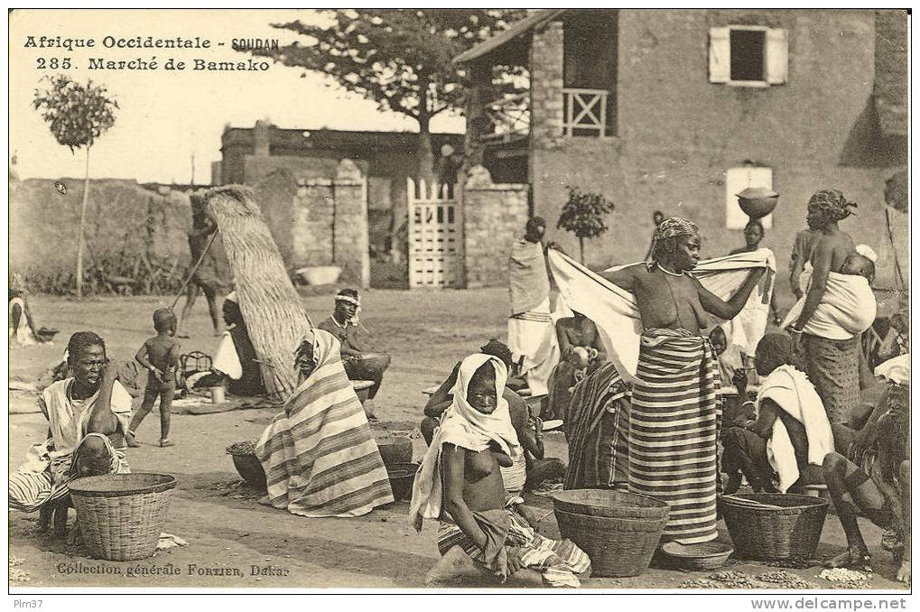 BAMAKO - Le Marché - Fortier - Malí