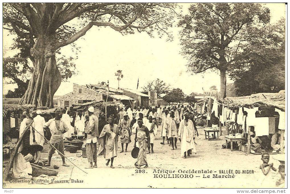 Koulikoro - Le Marché - Fortier - Malí