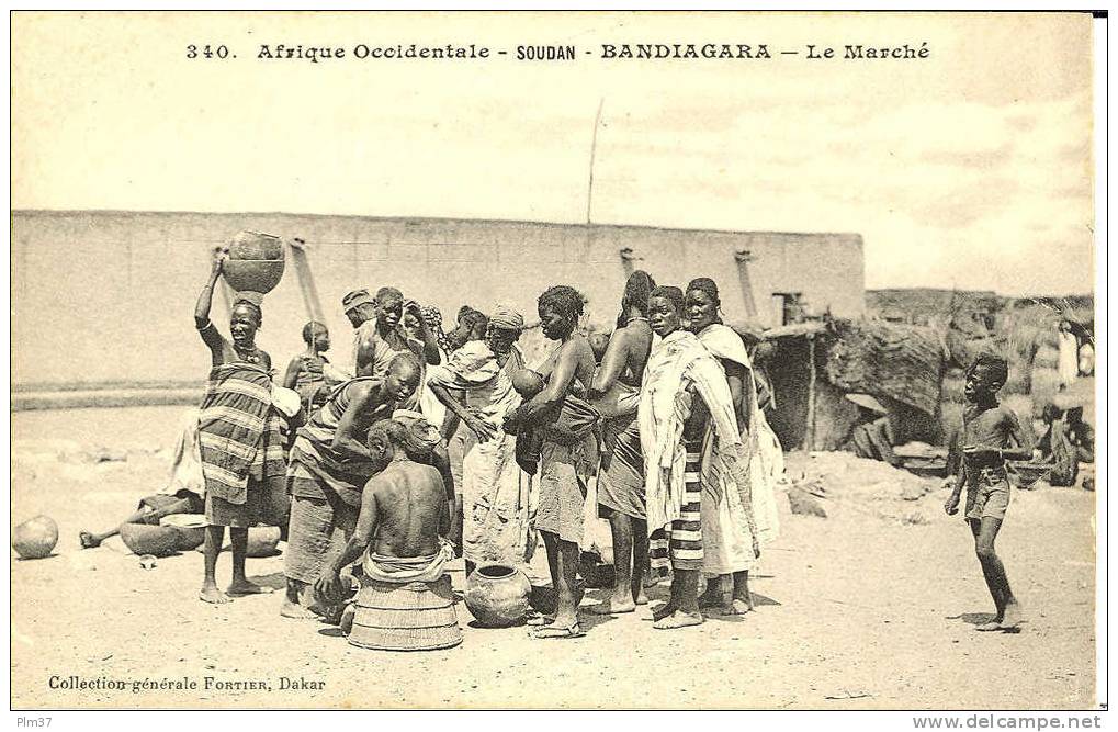 BANDIAGARA - Le Marché - Fortier - Malí
