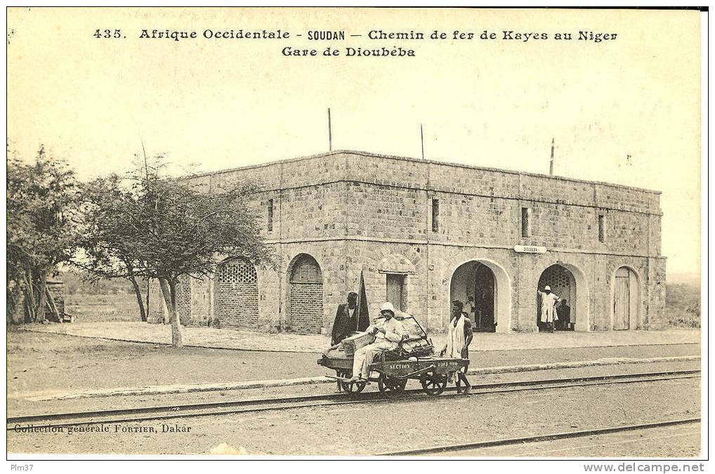 Chemin De Fer - Gare De Dioubéba - Fortier - Malí