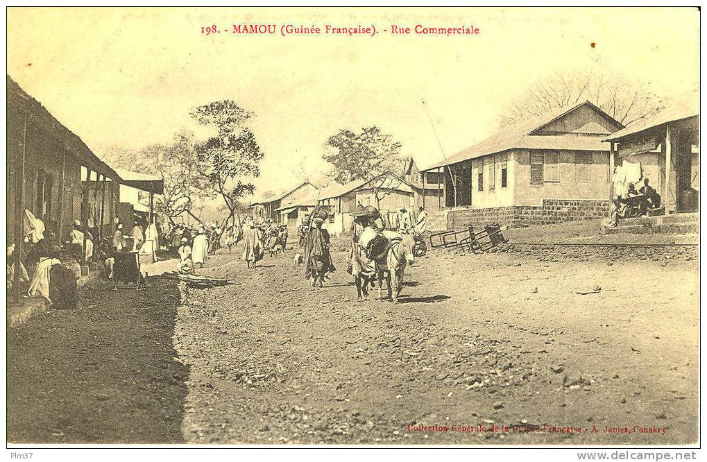 MAMOU - Rue Commerciale - A.James - Guinée