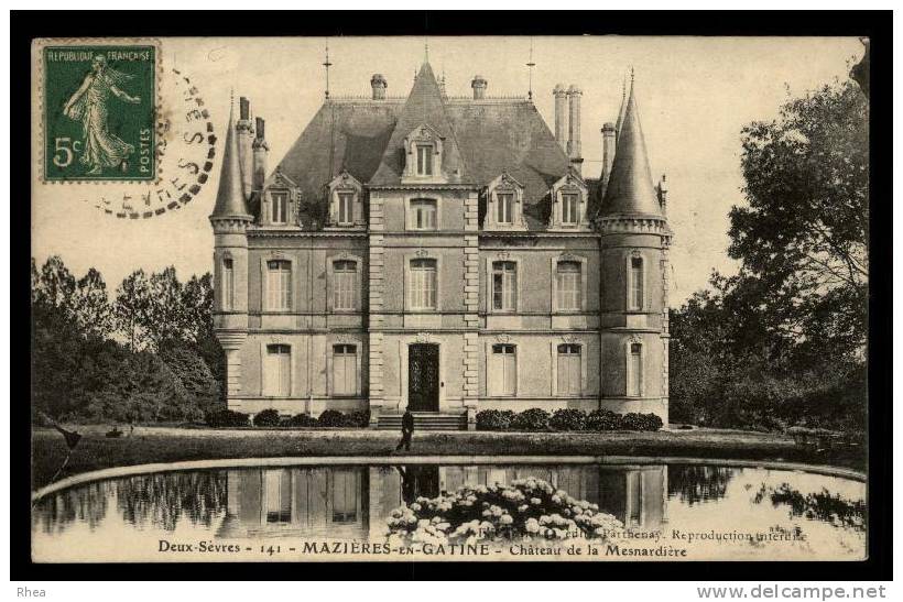 79 Mazières-en-Gâtine Chateau D79D K79172K C79172C RH083301 - Mazieres En Gatine