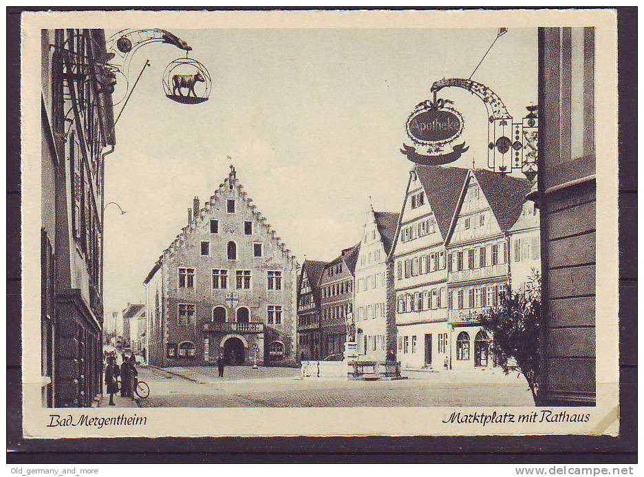 Marktplatz Mit Rathaus - Bad Mergentheim