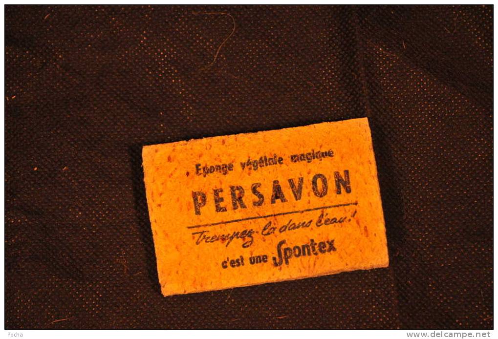 Eponge Publicitaire PERSAVON "Spontex" - Souvenirs