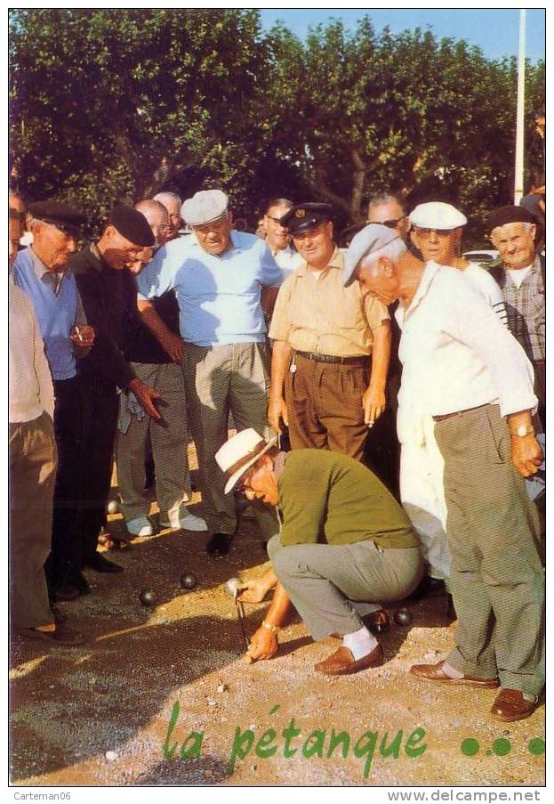 Sport - La Partie De Pétanque ... ( Jeux De Boules, Boule) - Boule/Pétanque