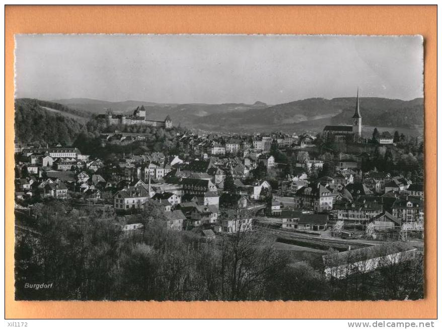 G722 Burgdorf Berthoud . Cachet 1951 Vers Ballaigues - Berthoud