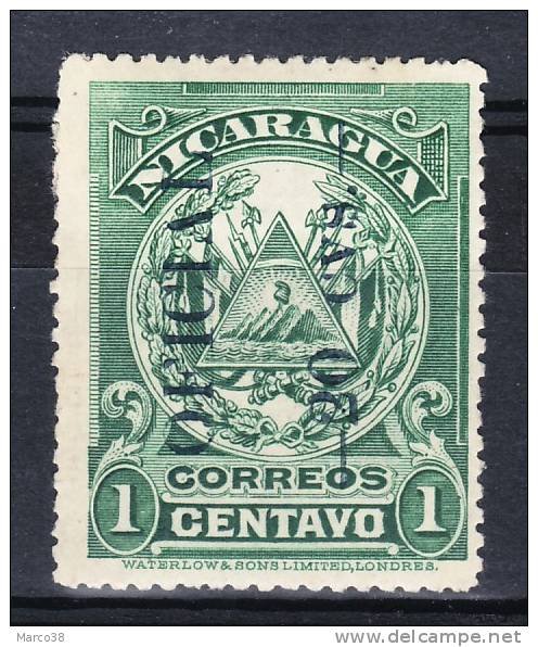 NICARAGUA:  Serv.n°170 *     - Cote 20€ - - Nicaragua