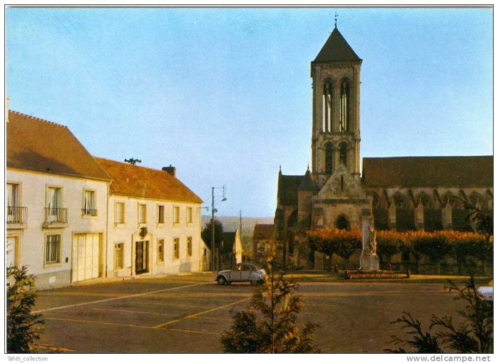 CHAMPAGNE-sur-OISE - La Mairie Et L'Eglise - Champagne Sur Oise