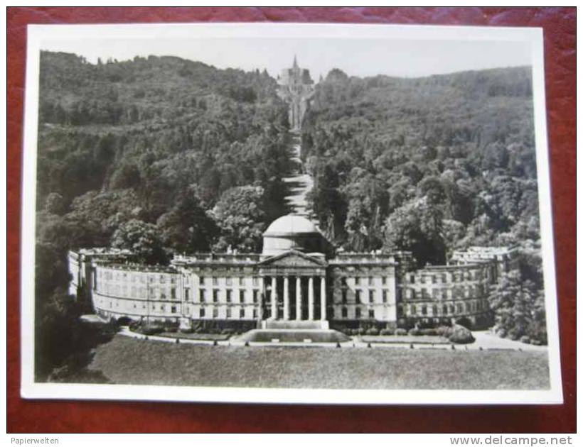 Kassel - Wilhelmshöhe: Flugbild Schloss Oktogon - Kassel