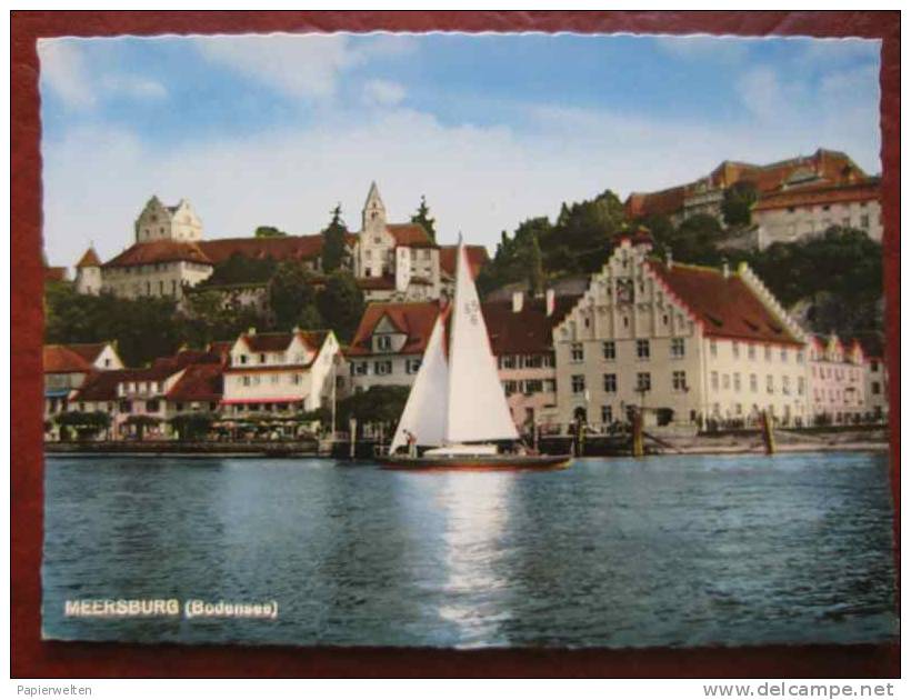 Meersburg - Segelboot Hafen - Meersburg