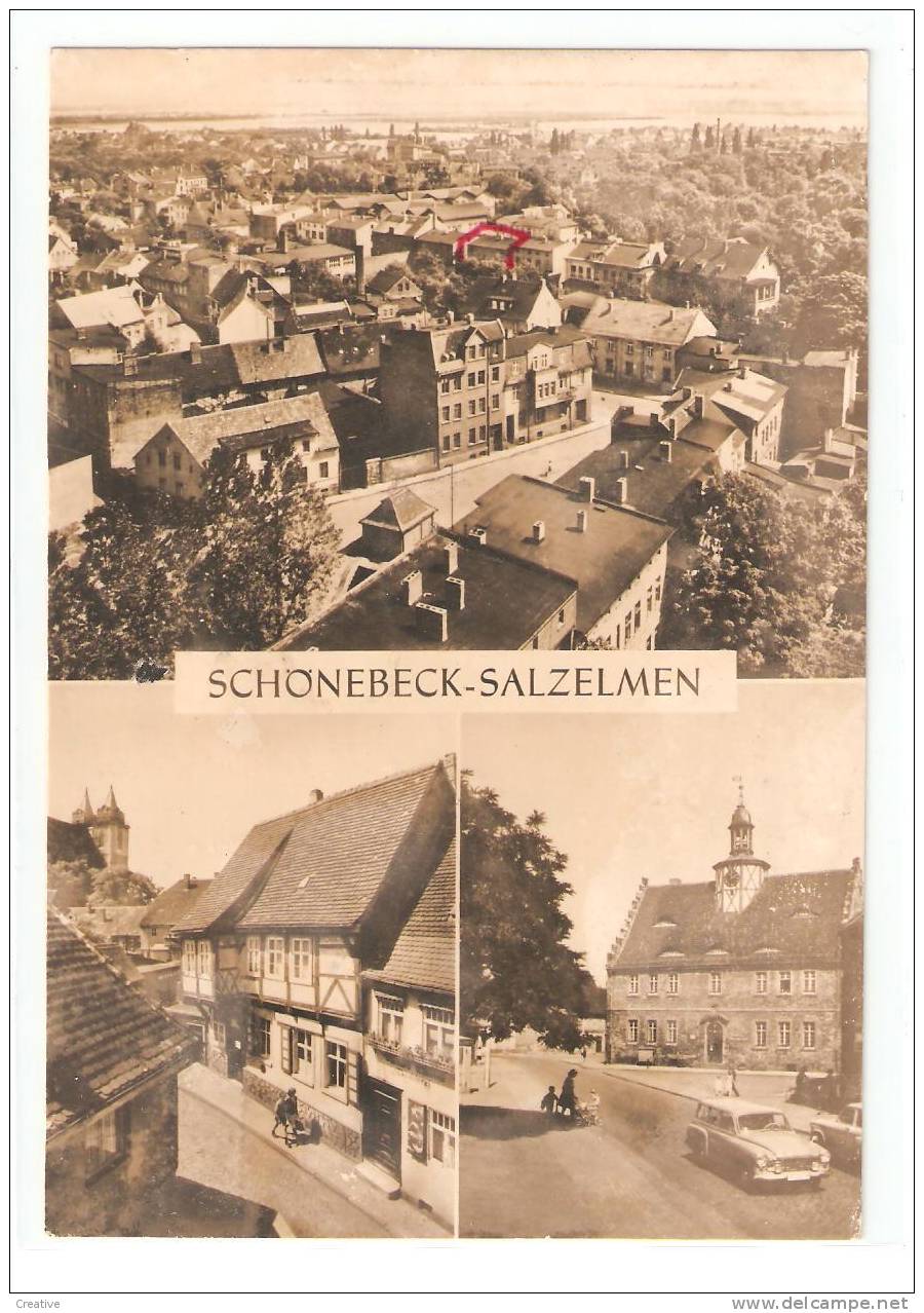 AK Sachsen-Anhalt Salzelmen -  Schönebeck - Schoenebeck (Elbe)