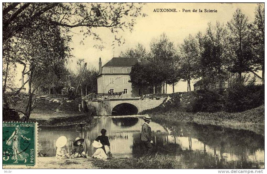 CPA (21)    AUXONNE  Port De La Scierie - Auxonne