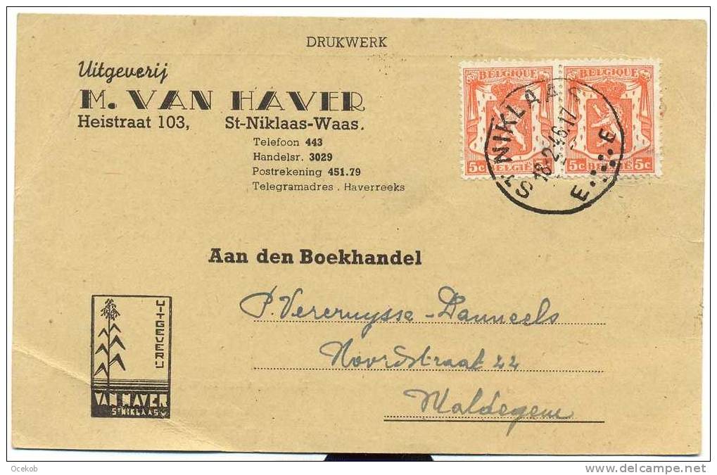 Briefkaart  St Niklaas Waas  M. Van Haver - Other & Unclassified