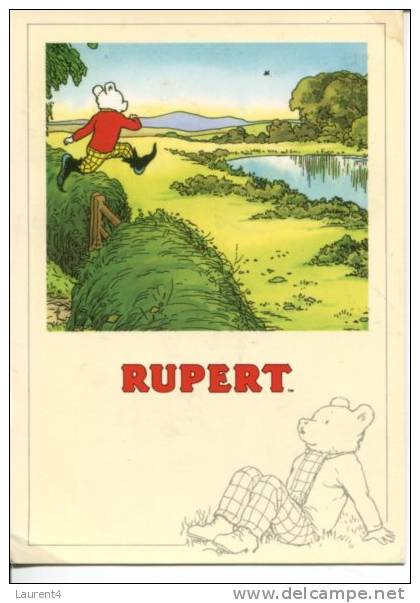 Cartoon - Rupert The Bear - Ours De Bande Dessiner - Ours
