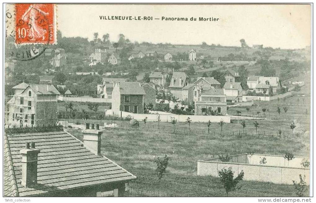 VILLENEUVE-le-ROI - Panorama Du Mortier - Villeneuve Le Roi