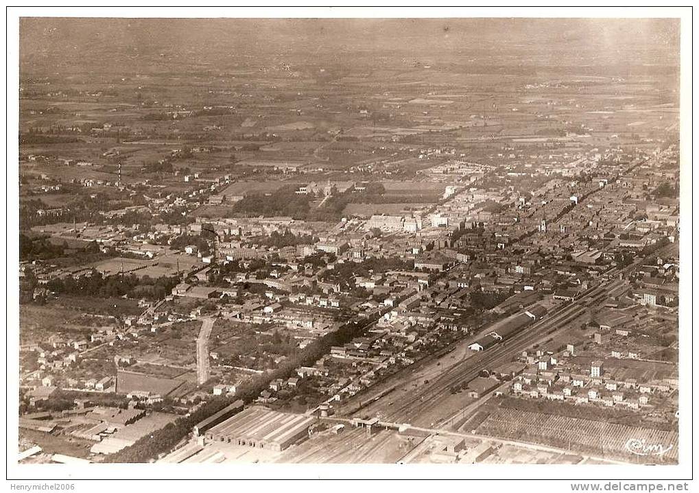 Villefranche Vue Aérienne, Ed Combier - Villefranche-sur-Saone