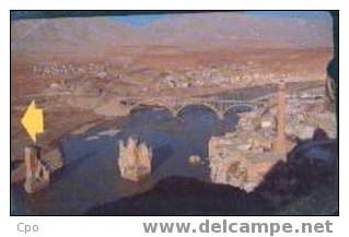 # TURKEY 26 Hasankeyf - Touristic Sites With 15mn Band With PTT Logo 60 Magnetic   Tres Bon Etat - Türkei