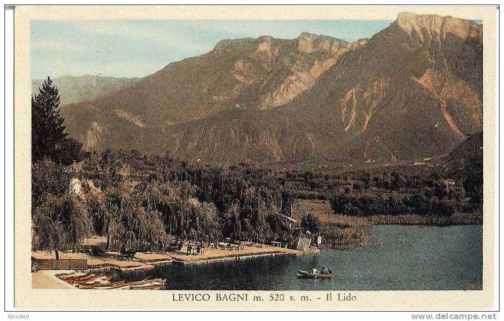 LEVICO BAGNI (TN) - Il Lido - F/p - V: 1955 - Trento