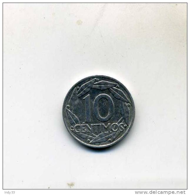 - MONNAIE ESPAGNE 1949... 10 CENTIMOS 1959 - 10 Céntimos