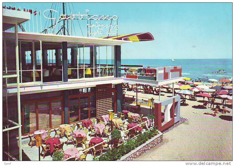 Ristorante Bagno Gabbiano, Spiaggia Di Pescara Anni ' 50 - Pescara