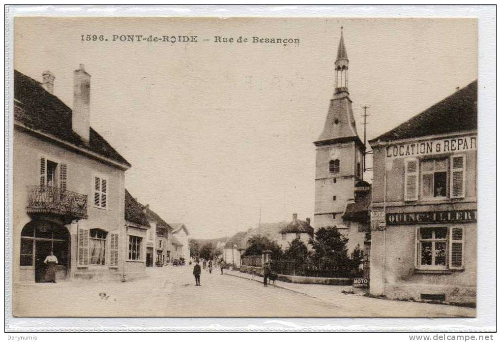 25    PONT De ROIDE        Rue De Besançon - Other & Unclassified