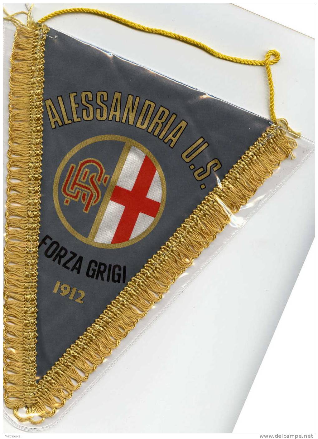 GAGLIARDETTO - ALESSANDRIA U.S. 1912 - Abbigliamento, Souvenirs & Varie