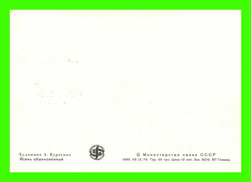 CARTES MAXIMUM - FLEURS, ARBRES - RUSSIE - CCCP - 1980 - - Maximumkarten