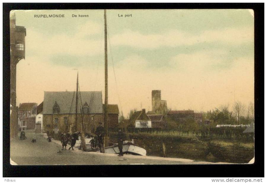 RUPELMONDE DE HAVEN LE PORT - FELDPOST - EDIT. DEYAERT SOEURS - ZIE BLAUWE FELDPOST STEMPEL - Andere & Zonder Classificatie