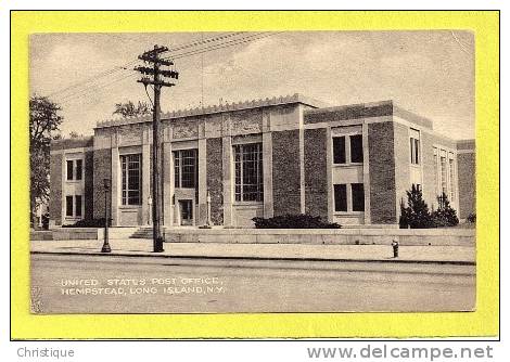 United States Post Office, Hemstead, Long Island, NY.  1920-30s - Long Island