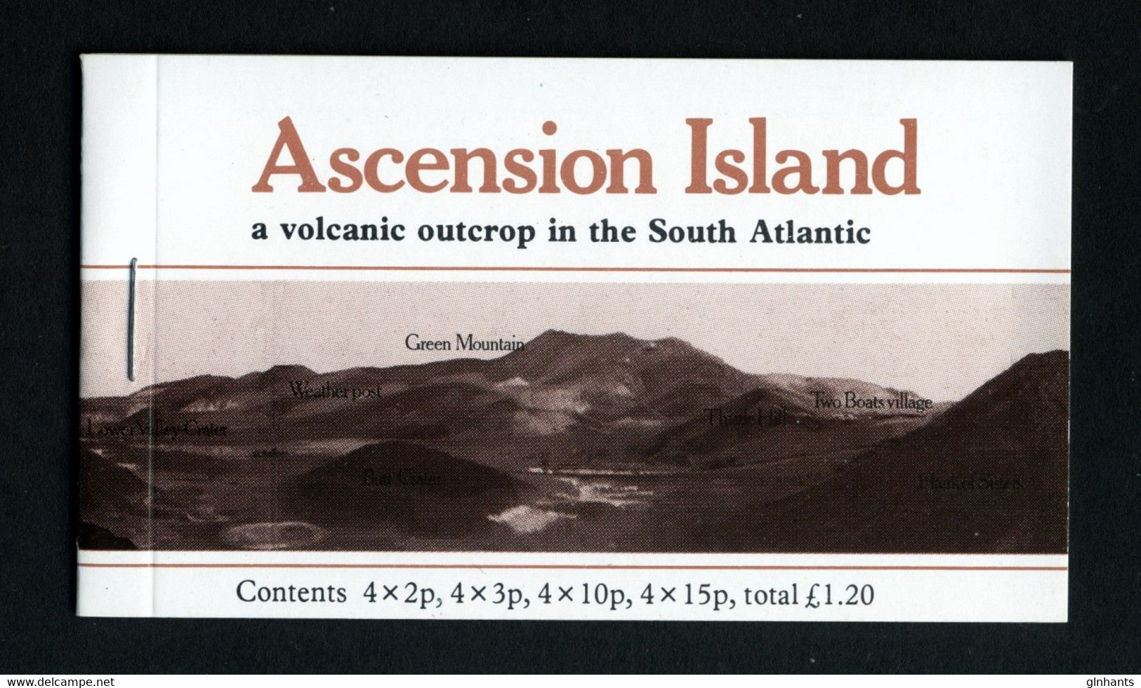 ASCENSION - 1981 LANDSCAPE BOOKLET VERY FINE SG SB3 MNH ** - Ascension