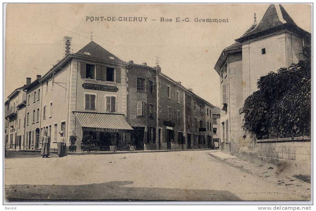 PONT DE CHERUY - Rue E. G. Grammont - Pont-de-Chéruy