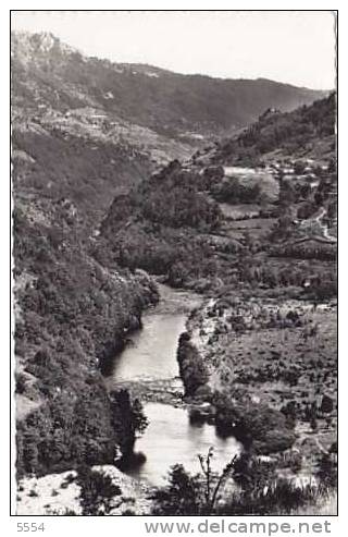 Cpa 43 Haute Loire    Entree Des Gorges - Langeac