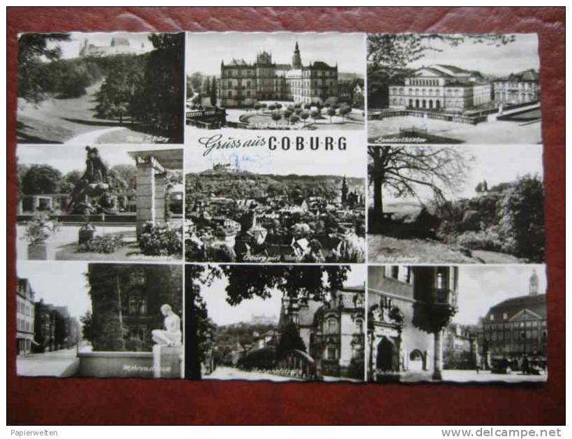 Coburg - Mehrbildkarte - Coburg