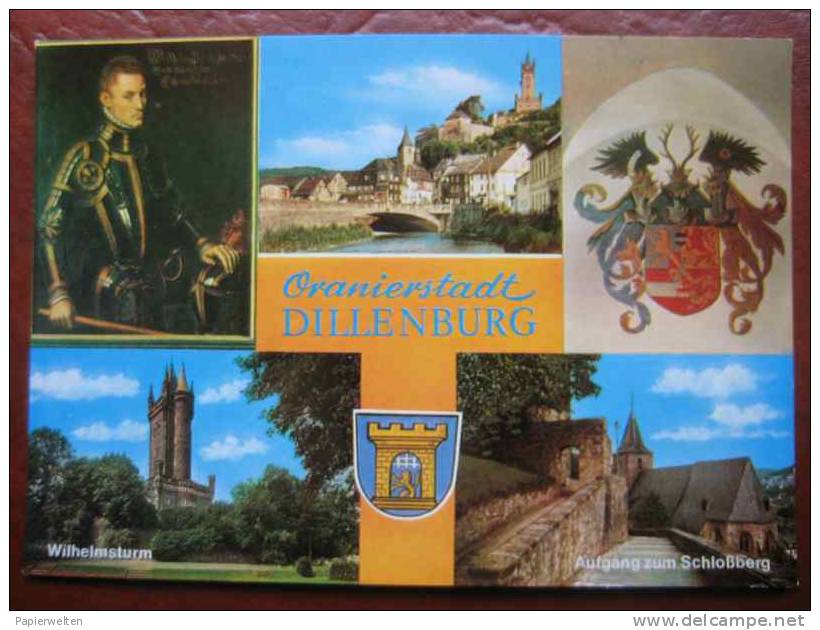Dillenburg - Mehrbildkarte Oranierstadt - Dillenburg