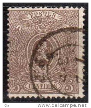 25A  Obl   Cob 85 - 1866-1867 Petit Lion