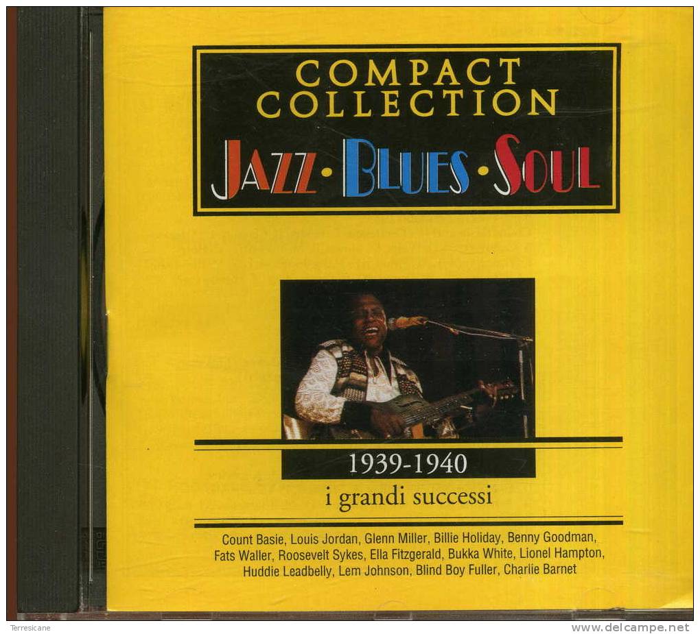 CD JAZZ VLUES SOUL I GRANDI SUCCESSI 1939-1940 COMPACT COLLECTION - Jazz