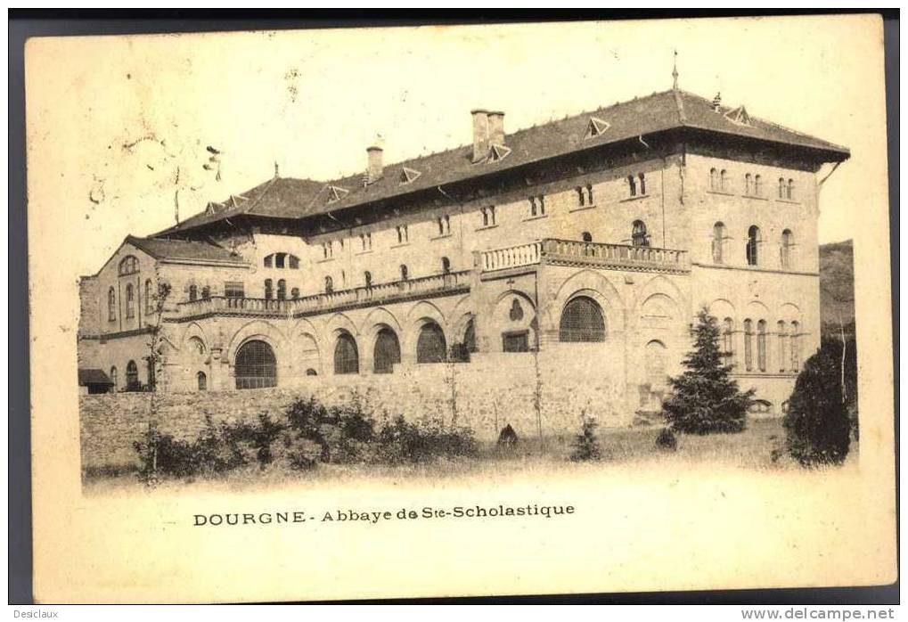 DOURGNE.   Abbaye De Ste Scholastique. - Dourgne