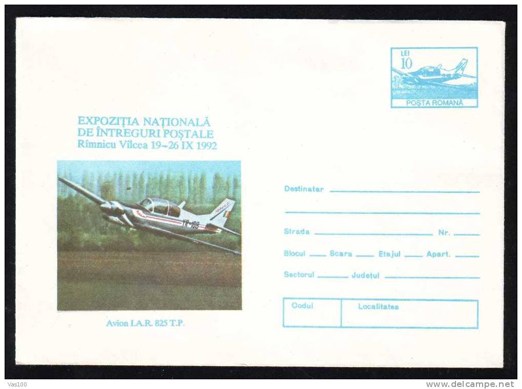 Entier Postaux,cover,1992 Airplane.Romania. - Sonstige (Luft)