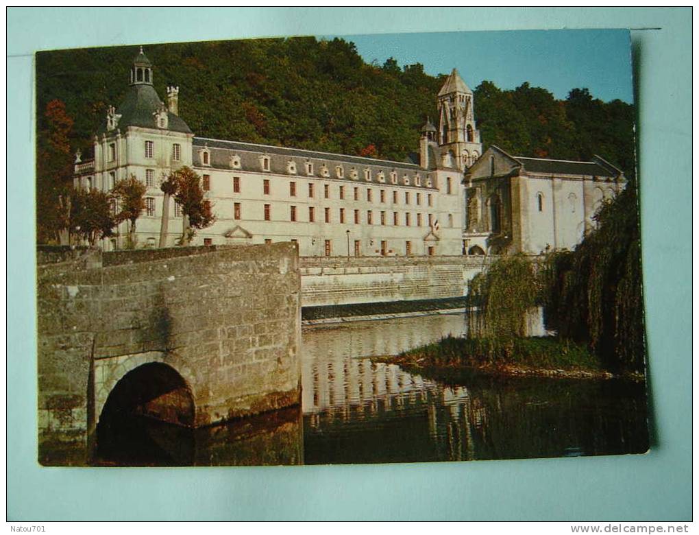 V3-24-dordogne-brantome-la Venise-sur Lesbords De La Drnne Le Pont Coudé Et L'abbaye - Brantome