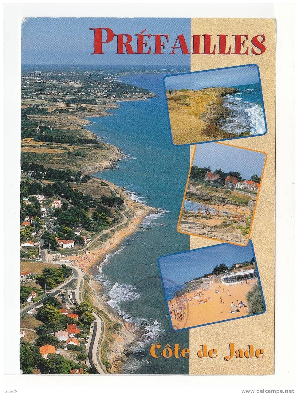 PREFAILLES - La Grand Plage, La Pointe Saint Gildas Et Port Meleu - Préfailles