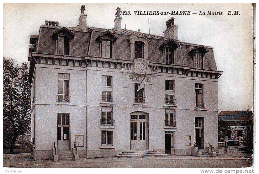 VILLIERS  LA MAIRIE - Villiers Sur Marne