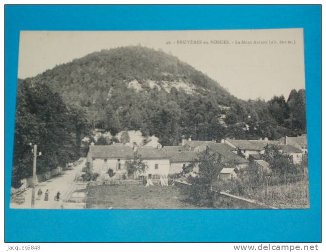 88) Bruyères-en-vosges - N° 49 - Vue Générale  - Le Mont Avison - Année  - EDIT - Guerre - Bruyeres