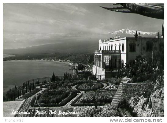 TAORMINA - Hotel Bel Soggiorno / Hôtel Beau Séjour / Fine Stay Hotel / Hotel Schoener Aufenthalt - Autres & Non Classés