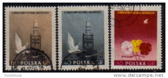 POLAND   Scott #  687-92  VF USED - Used Stamps