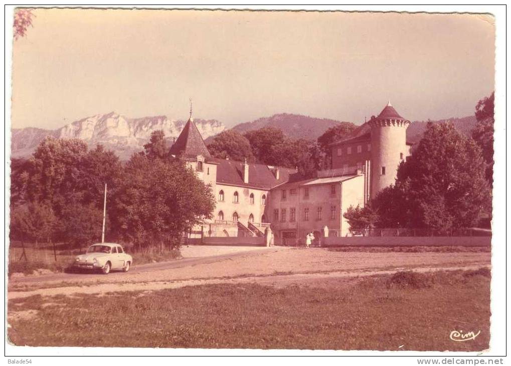 CPSM - LUGRIN - Chateau D'Allaman - Colonie De Vacances Saint-Pierre De Macon - Lugrin