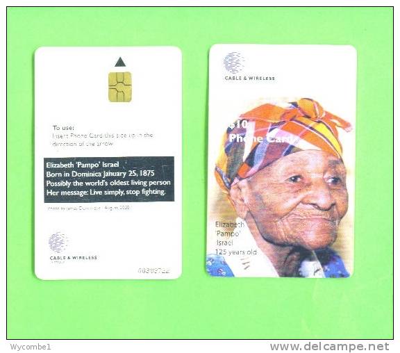 DOMINICA - Chip Phonecard/Old Woman - Dominica
