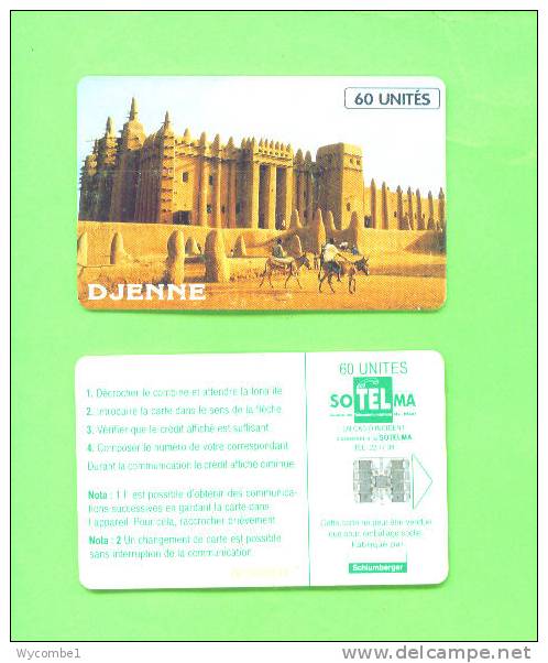 MALI - Chip Phonecard/Djenne - Malí