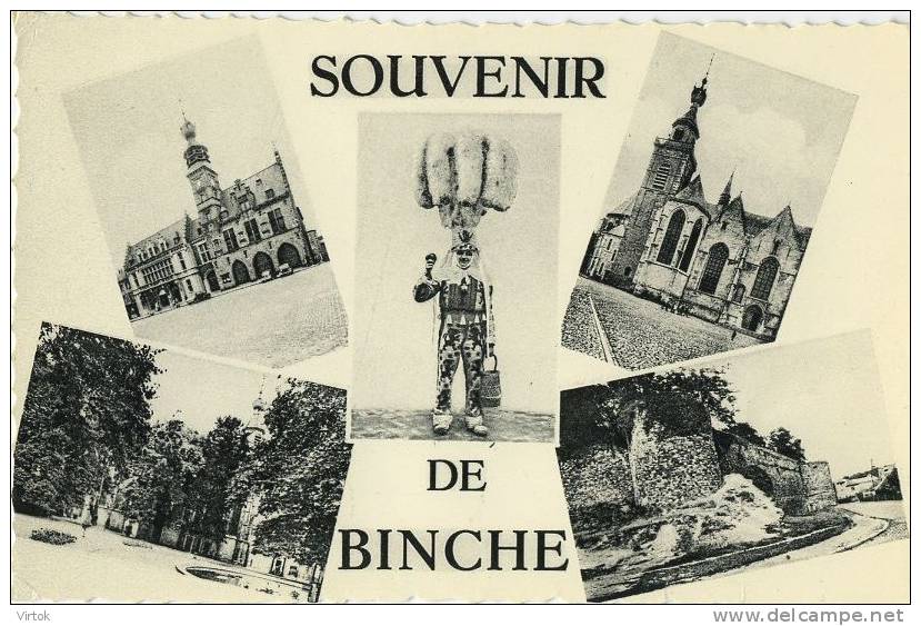 Binche :  Souvenir De Binche  ( Carte NELS ) - Binche